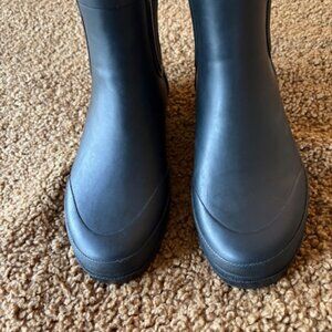 J Crew Rain Boot Black Size 8